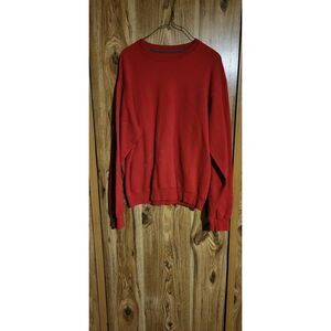 Fruit of the Loom red sweatshirt